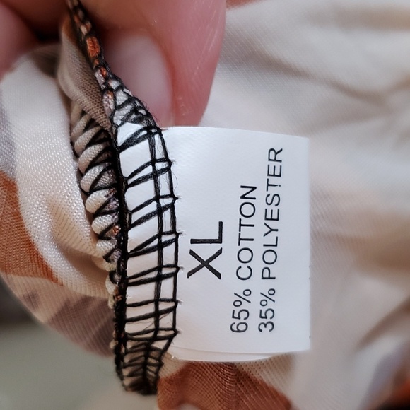 Nali Collection Leaf Print summer dress - Picture 9 of 9